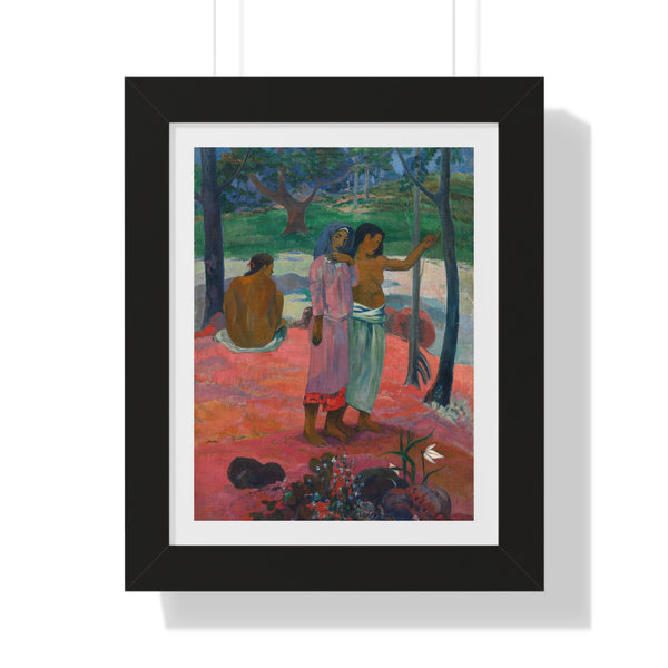 The Call by Paul Gauguin - Framed Print - Zapista