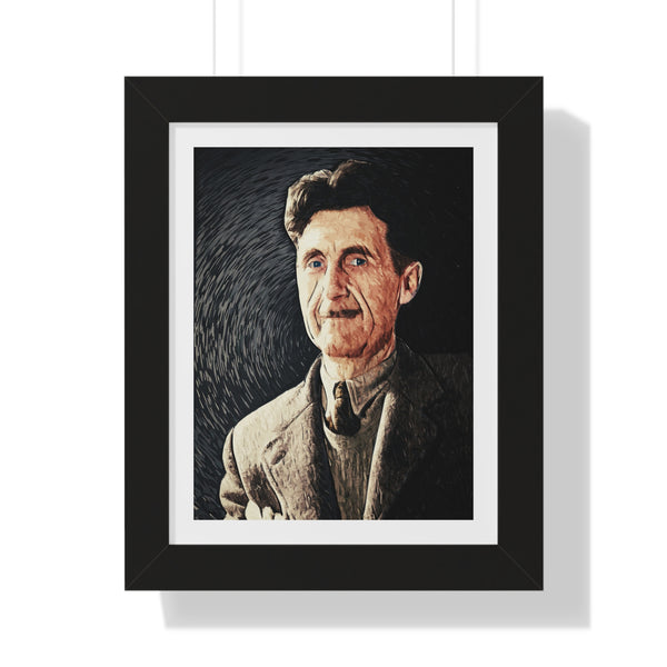 George Orwell - Framed Print - Zapista