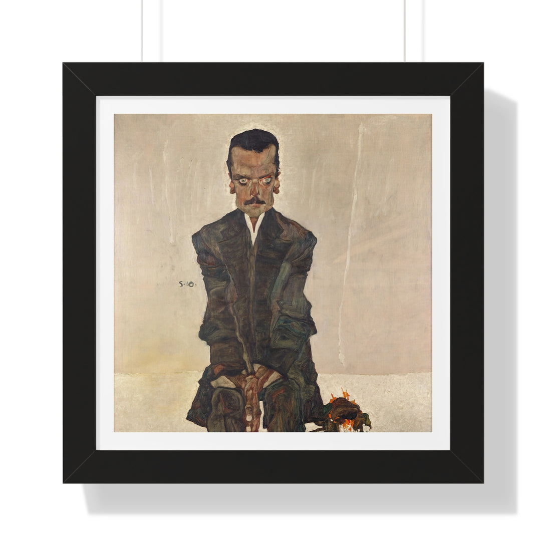 Eduard Kosmack by Egon Schiele - Framed Print - Zapista