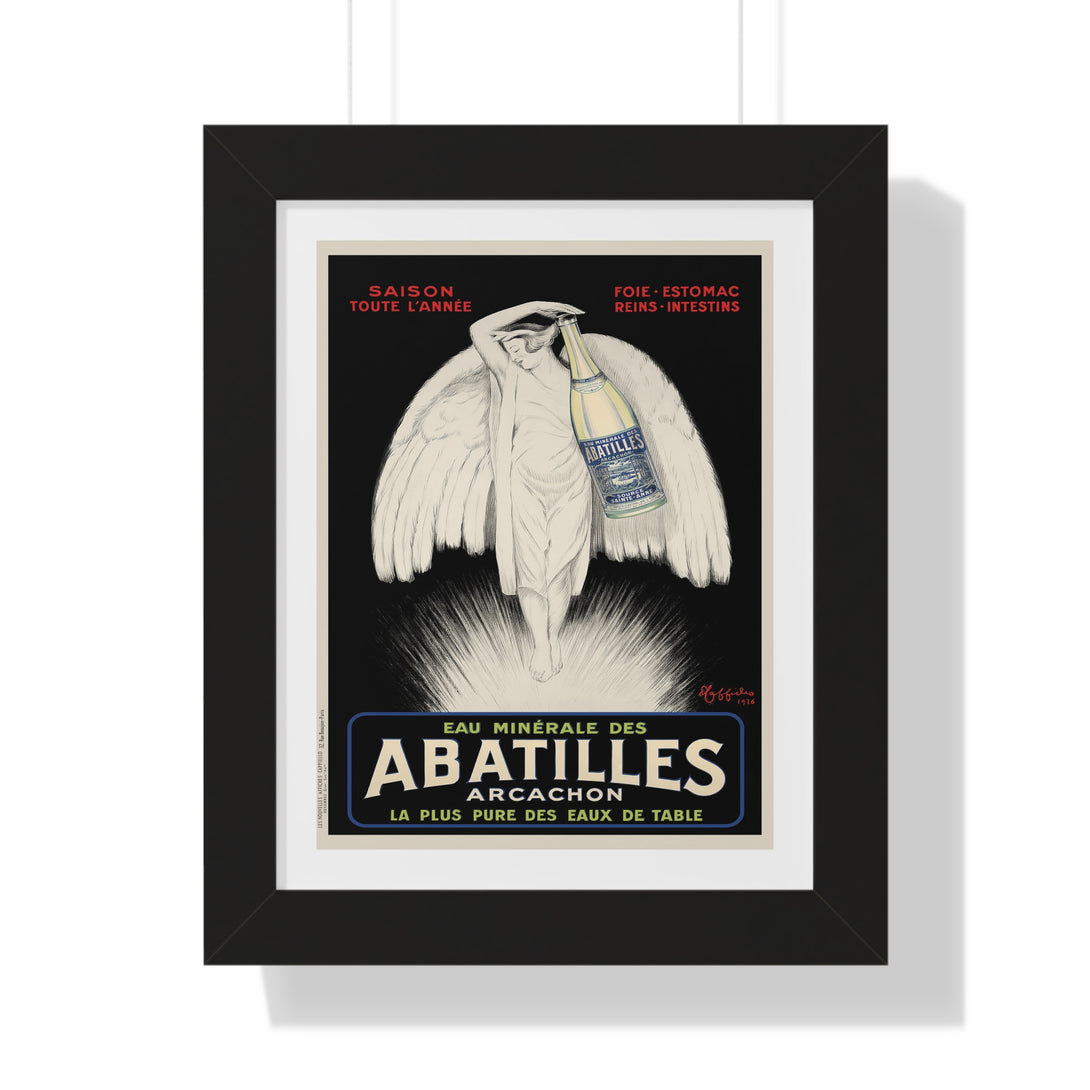 Eau Minérale des Abatilles by Leonetto Cappiello - Framed Print - Zapista