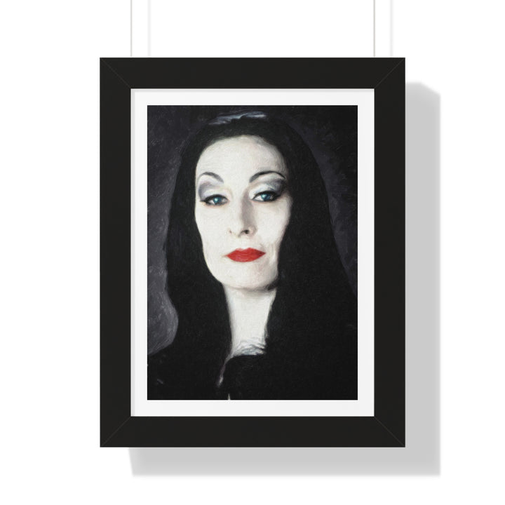 Morticia Addams - Framed Print - Zapista