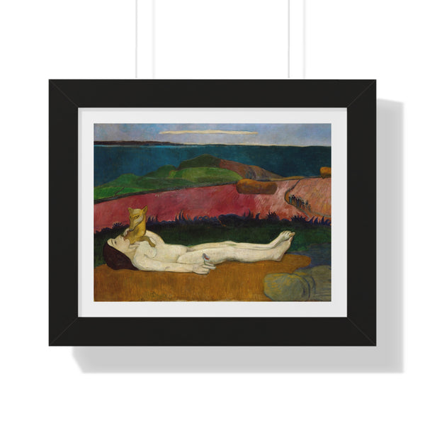 The Loss of Virginity by Paul Gauguin - Framed Print - Zapista