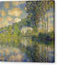 Poplars on the Epte - Canvas Print