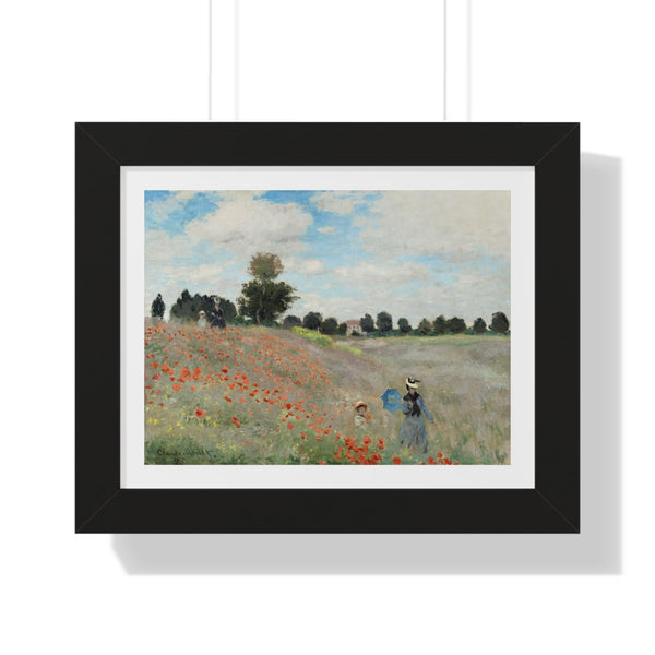 Poppy Field - Framed Print