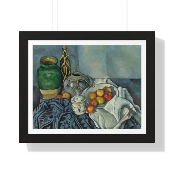 Still Life with Apples by Paul Cézanne - Framed Print - Zapista