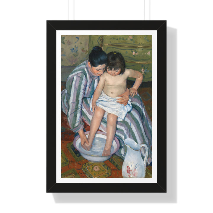 The Child's Bath by Mary Cassatt - Framed Print - Zapista