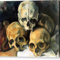 Pyramid of Skulls - Canvas Print