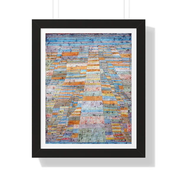 Highway and Byways - Framed Print