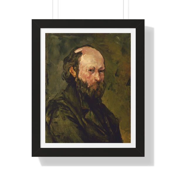 Self-Portrait by Paul Cézanne - Framed Print - Zapista