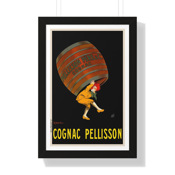 Cognac Pellisson by Leonetto Cappiello - Framed Print - Zapista