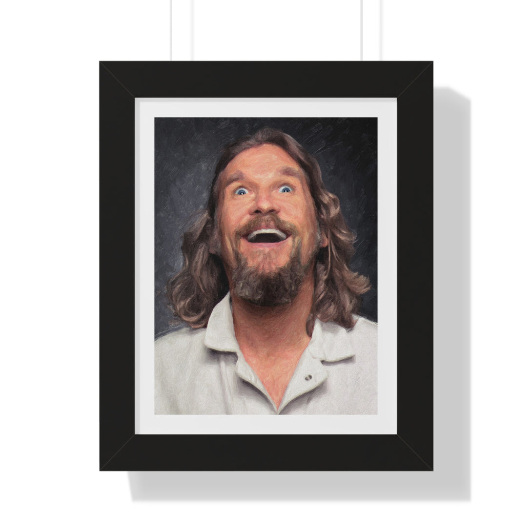 The Dude - Framed Print - Zapista