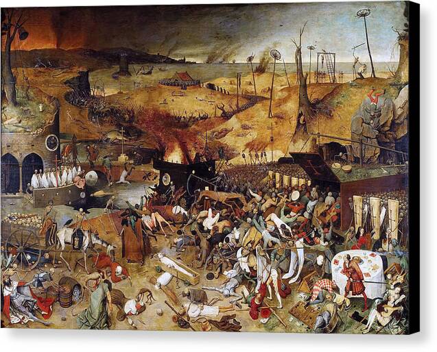 The Triumph of Death - Canvas Print