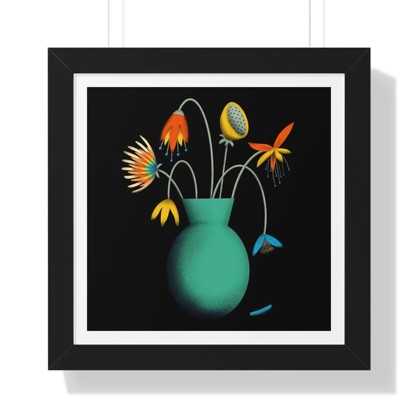 Eccentric Elegance - Framed Print - Zapista