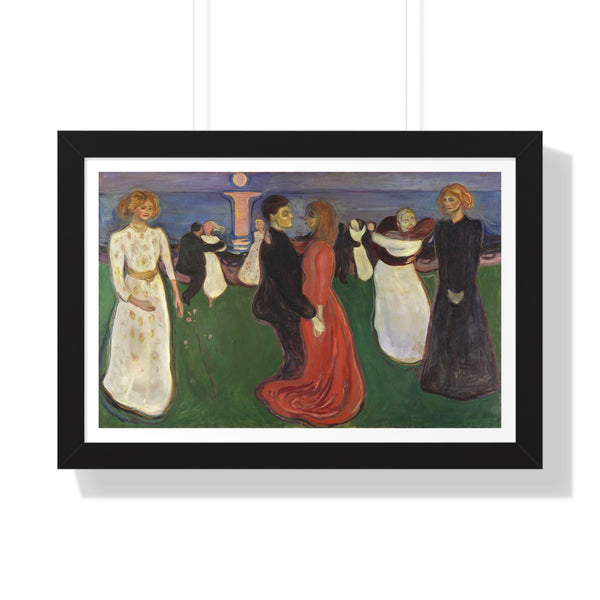 The Dance of Life by Edvard Munch - Framed Print - Zapista