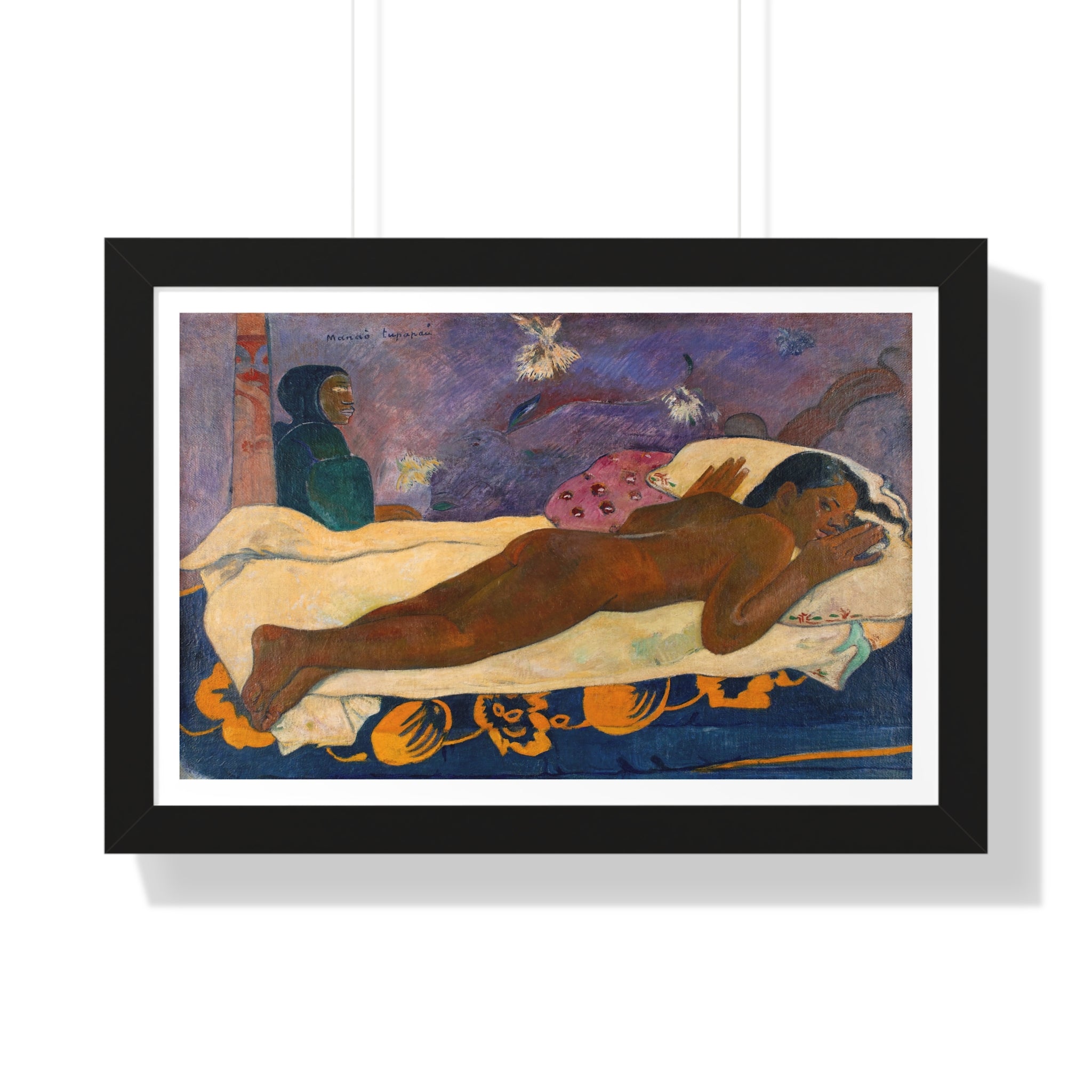 Spirit of the Dead Watching by Paul Gauguin - Framed Print – Zapista