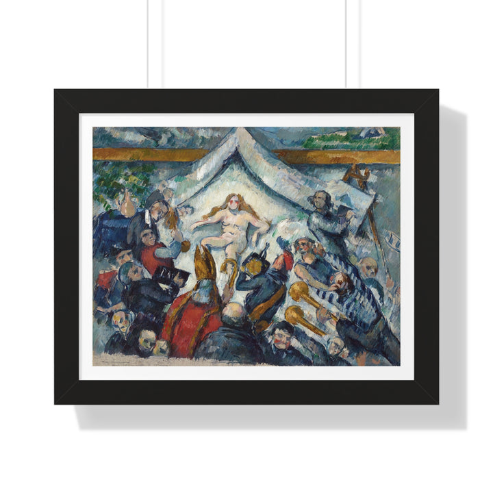 The Eternal Feminine by Paul Cézanne - Framed Print - Zapista