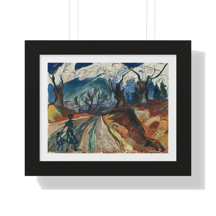 The Magic Forest by Edvard Munch - Framed Print - Zapista