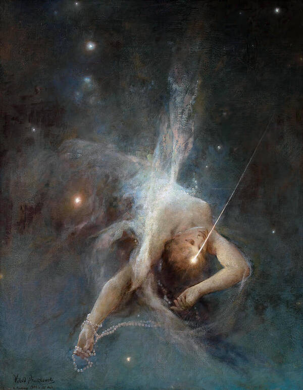 Falling Star by Witold Pruszkowski - Art Print - Zapista