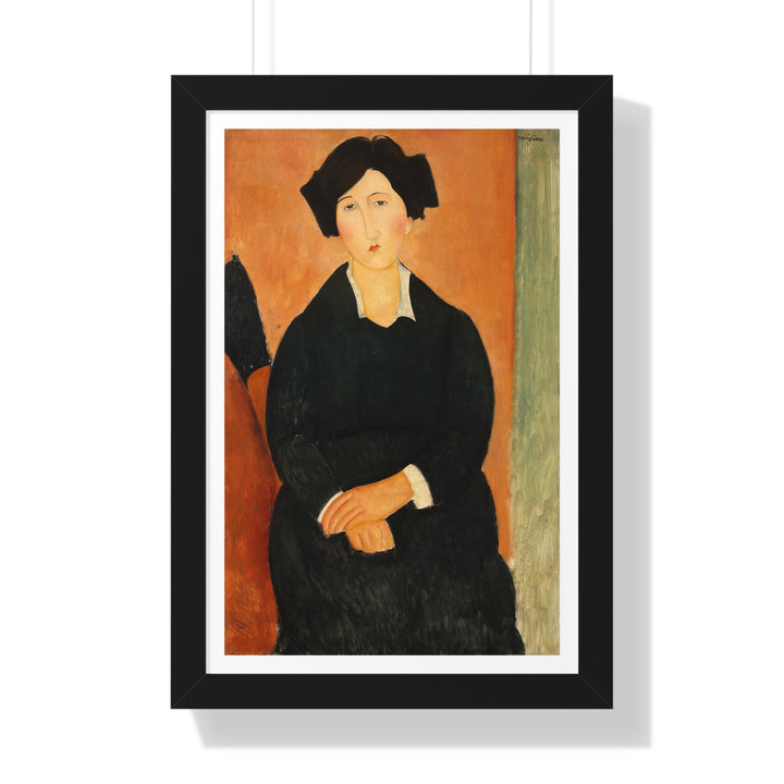 The Italian by Amedeo Modigliani - Framed Print - Zapista