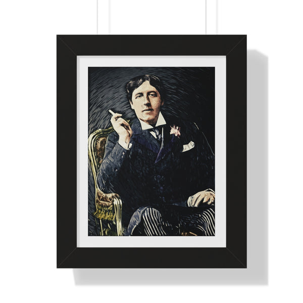 Oscar Wilde - Framed Print - Zapista