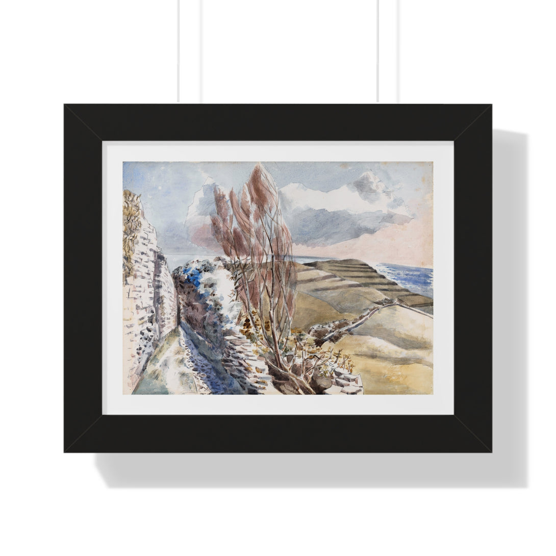 Worth Matravers, Dorset by Paul Nash - Framed Print - Zapista