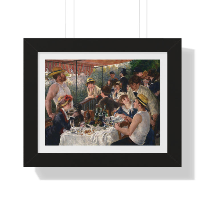 Luncheon of the Boating Party by Pierre-Auguste Renoir - Framed Print - Zapista