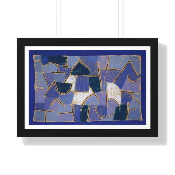 Blue Night - Framed Print