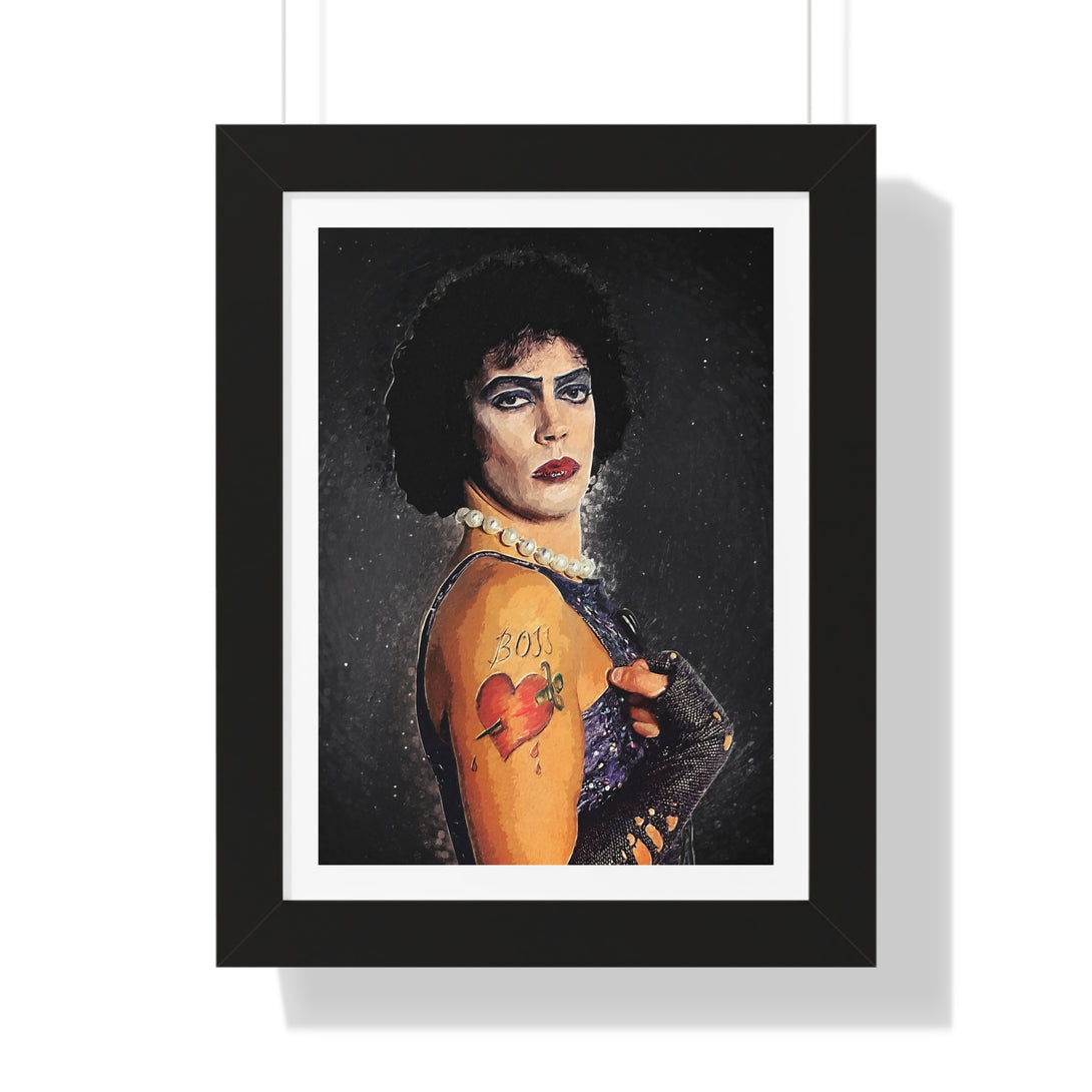 Frank N Furter - Framed Print - Zapista