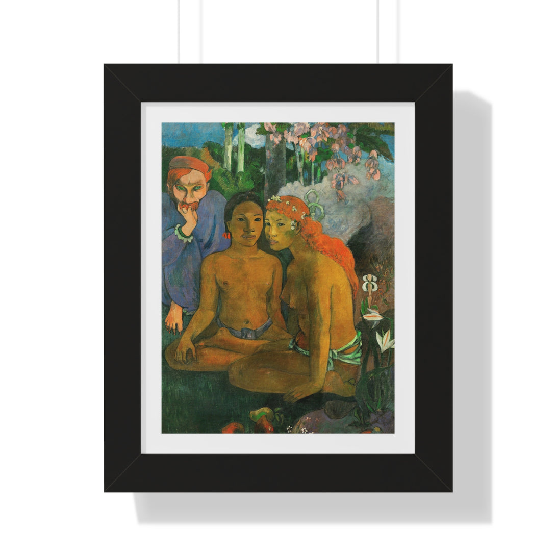 Barbarian Tales by Paul Gauguin - Framed Print - Zapista