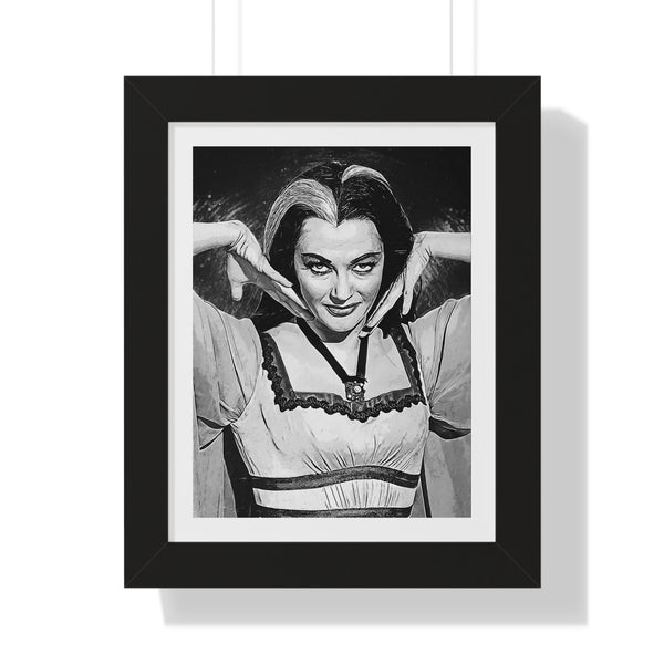 Lily Munster - Framed Print - Zapista