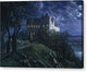 Burg Scharfenberg at Night - Canvas Print