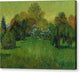 The Poet's Garden - Canvas Print