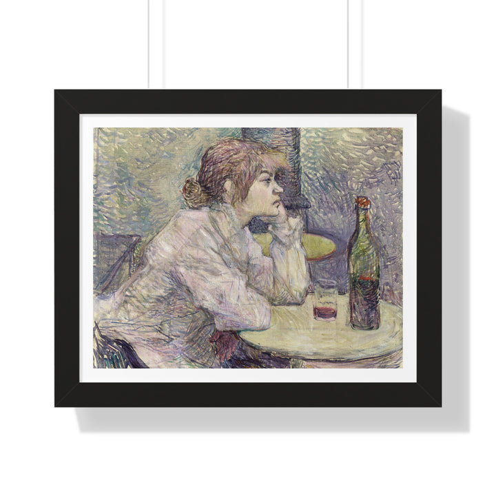 The Hangover (Suzanne Valadon) by Henri de Toulouse-Lautrec - Framed Print - Zapista