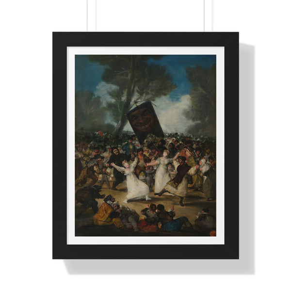 The Burial of the Sardine - Framed Print