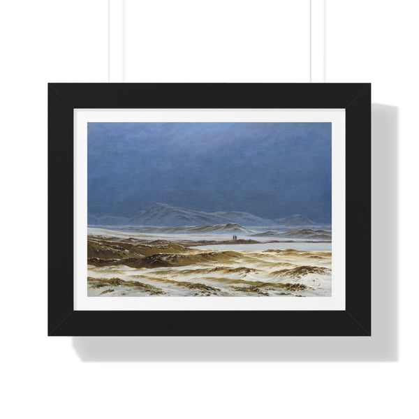 Northern Landscape, Spring by Caspar David Friedrich - Framed Print - Zapista