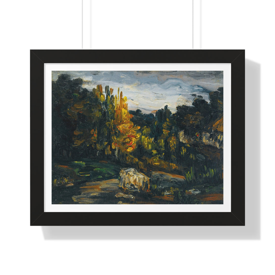 Paysage by Paul Cézanne - Framed Print - Zapista