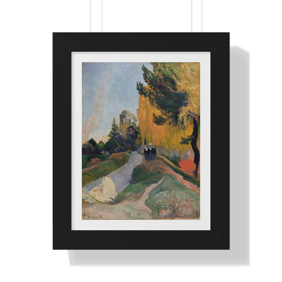 Les Alyscamps by Paul Gauguin - Framed Print - Zapista