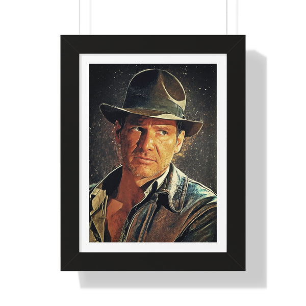 Indiana Jones - Framed Print