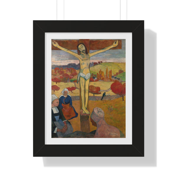 The Yellow Christ by Paul Gauguin - Framed Print - Zapista