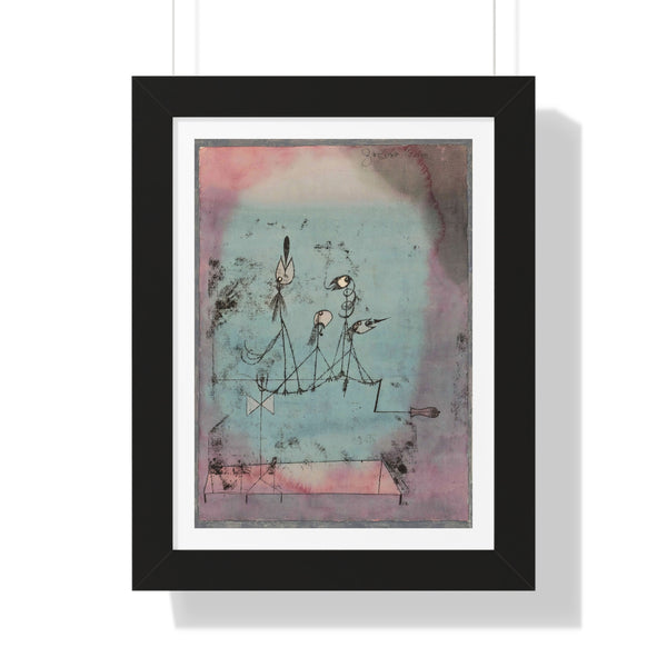 The Twittering Machine - Framed Print