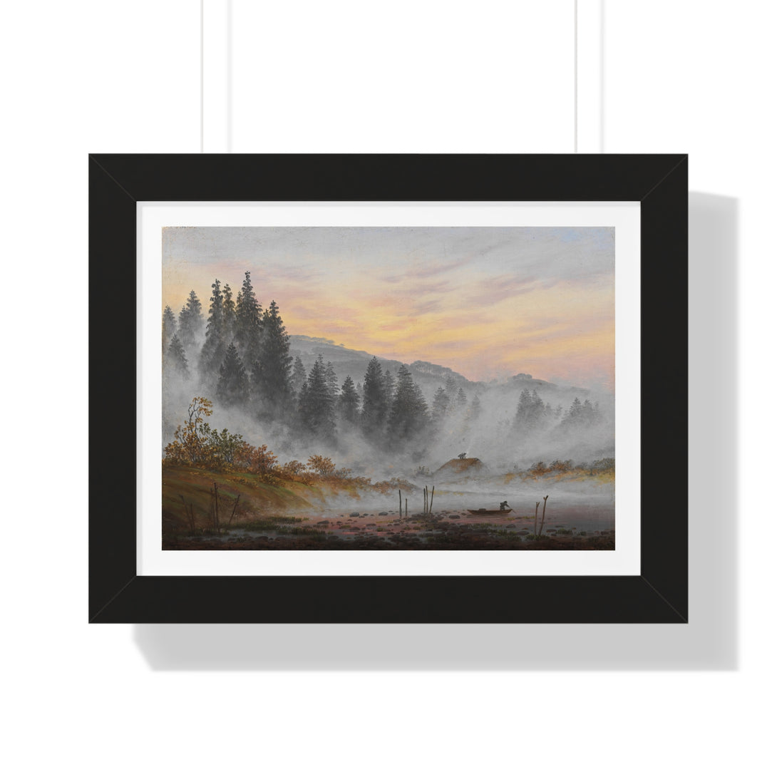 The Morning by Caspar David Friedrich - Framed Print - Zapista