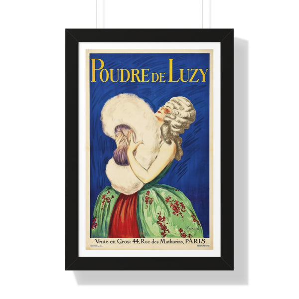 Poudre De Luzy by Leonetto Cappiello - Framed Print - Zapista