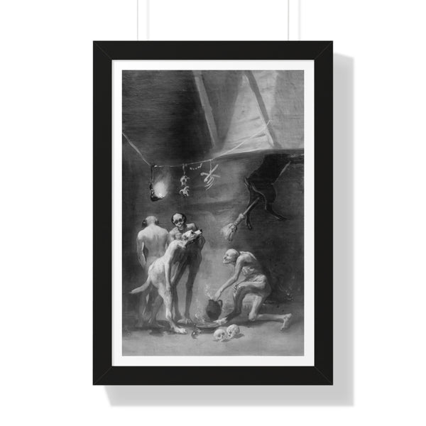 The Witches' Kitchen - Framed Print