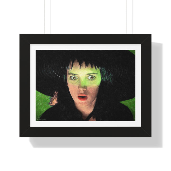 Lydia Deetz - Framed Print - Zapista