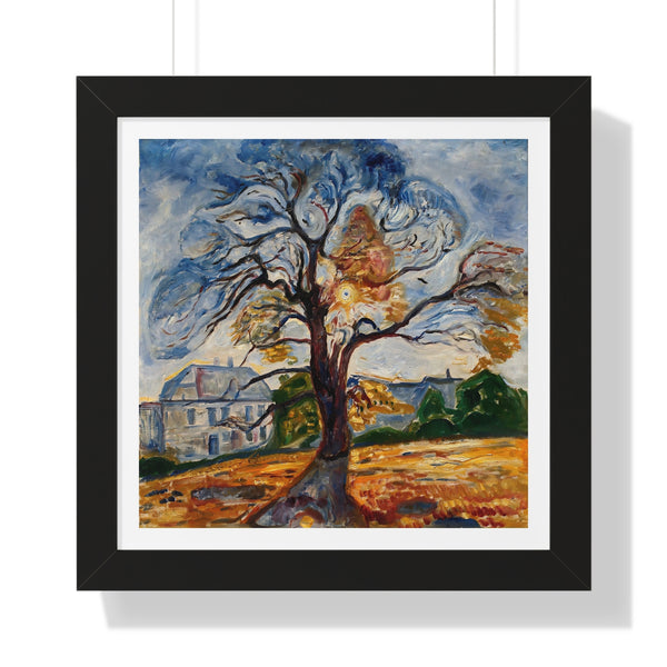 The Oak by Edvard Munch - Framed Print - Zapista