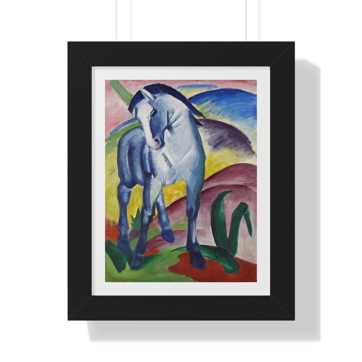 Blue Horse I by Franz Marc - Framed Print - Zapista