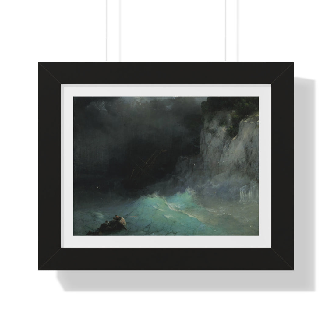 Storm by Ivan Aivazovsky - Framed Print - Zapista