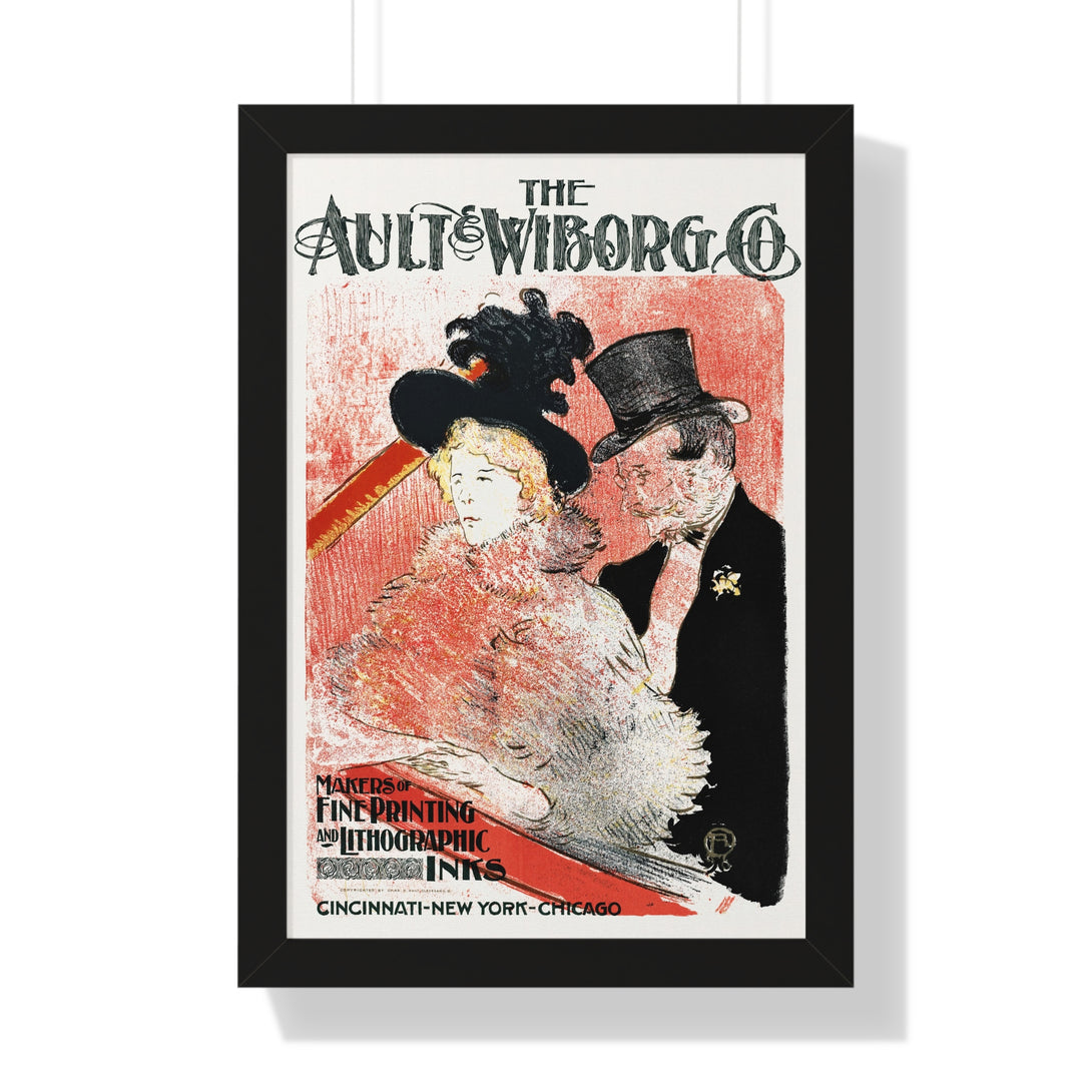 Au Concert by Henri de Toulouse-Lautrec - Framed Print - Zapista