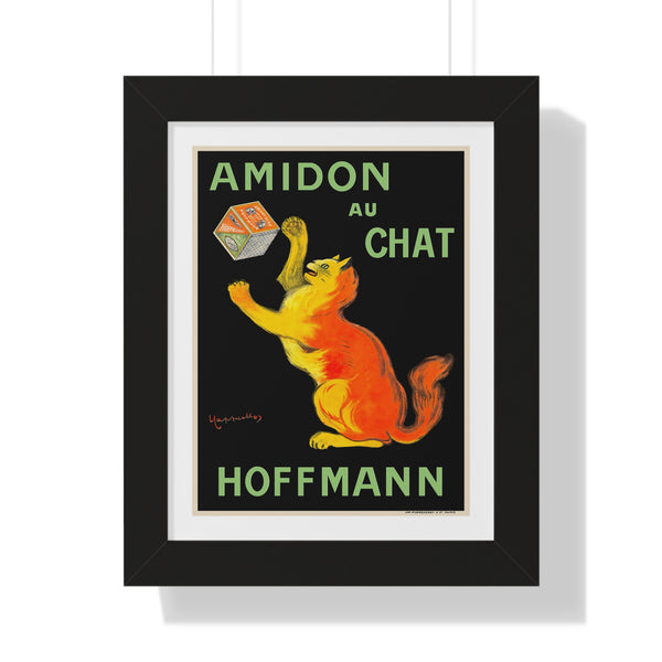 Amidon Au Chat by Leonetto Cappiello - Framed Print - Zapista