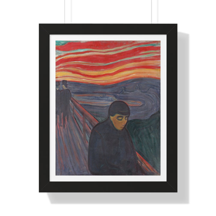 Despair by Edvard Munch - Framed Print - Zapista